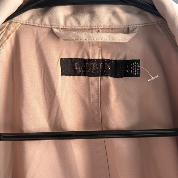 Lauren Ralph Lauren Water-Repellent Field Jacket Beige Khaki - Picture 3 of 5